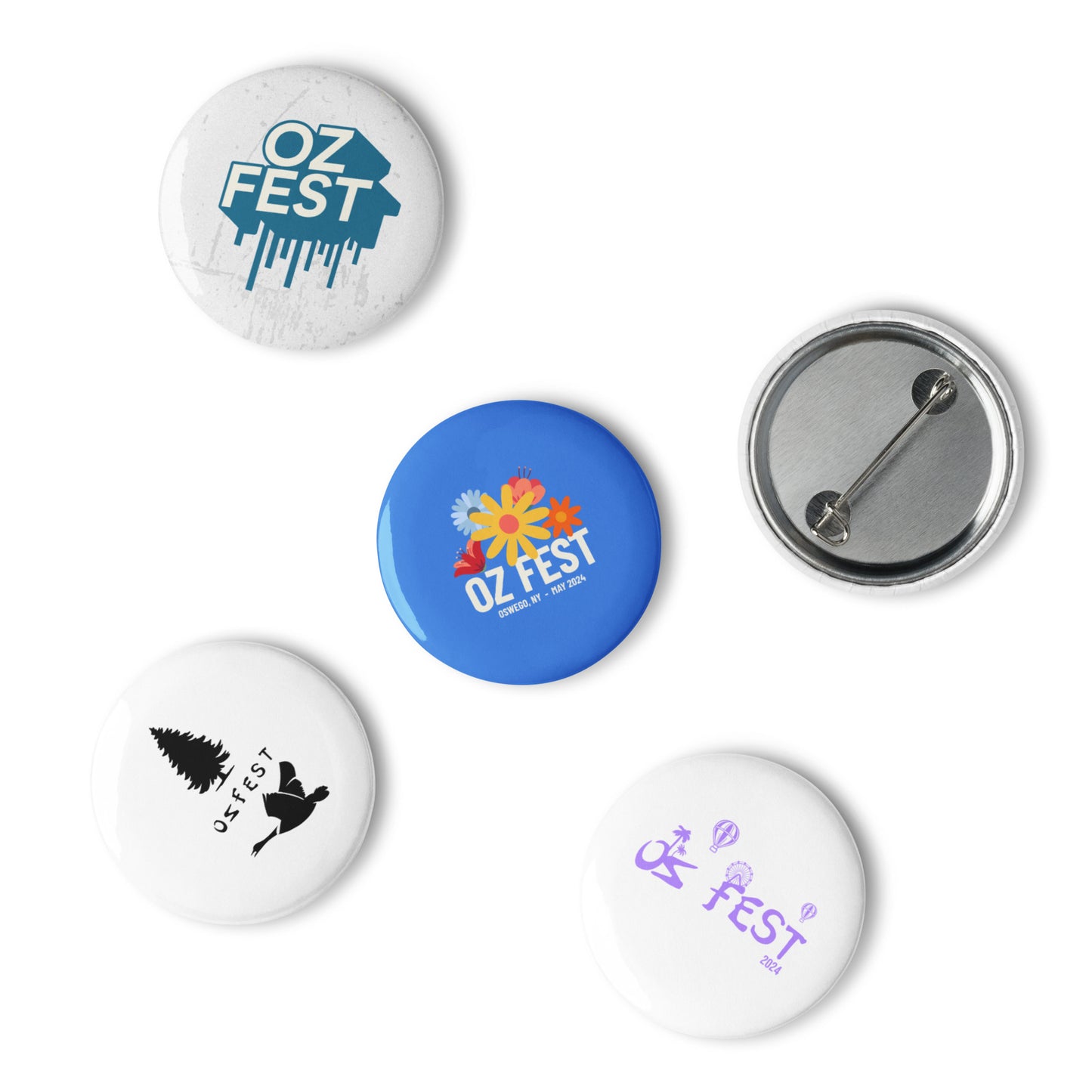Oz Fest Pin Set