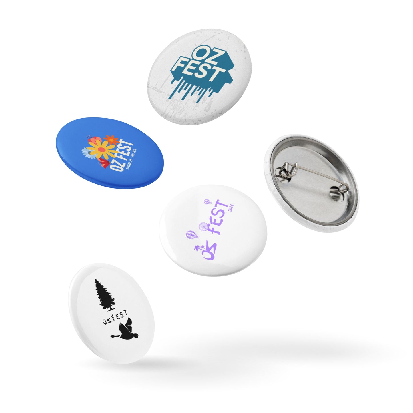 Oz Fest Pin Set