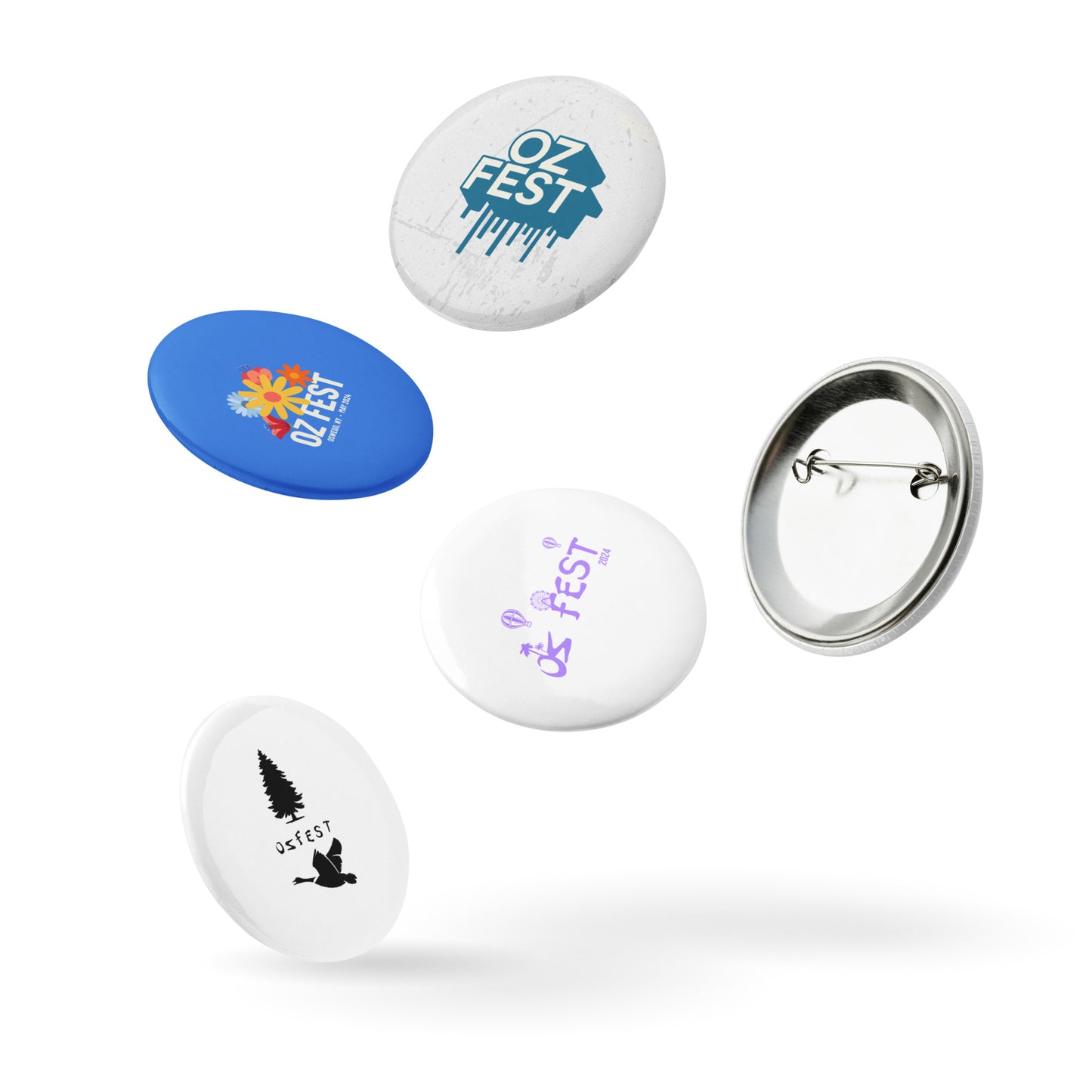 Oz Fest Pin Set