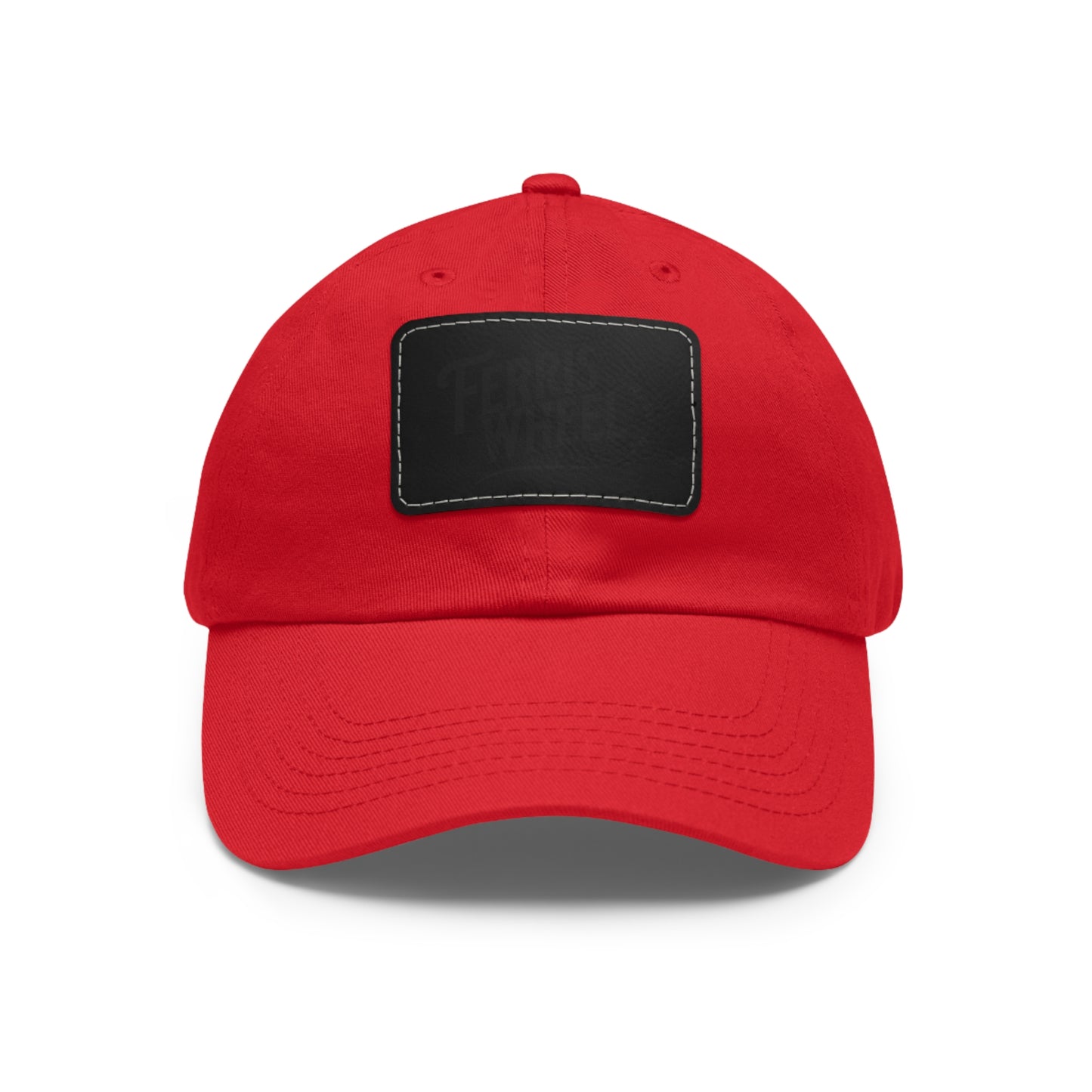 Ferris Dad Hat with Leather Patch