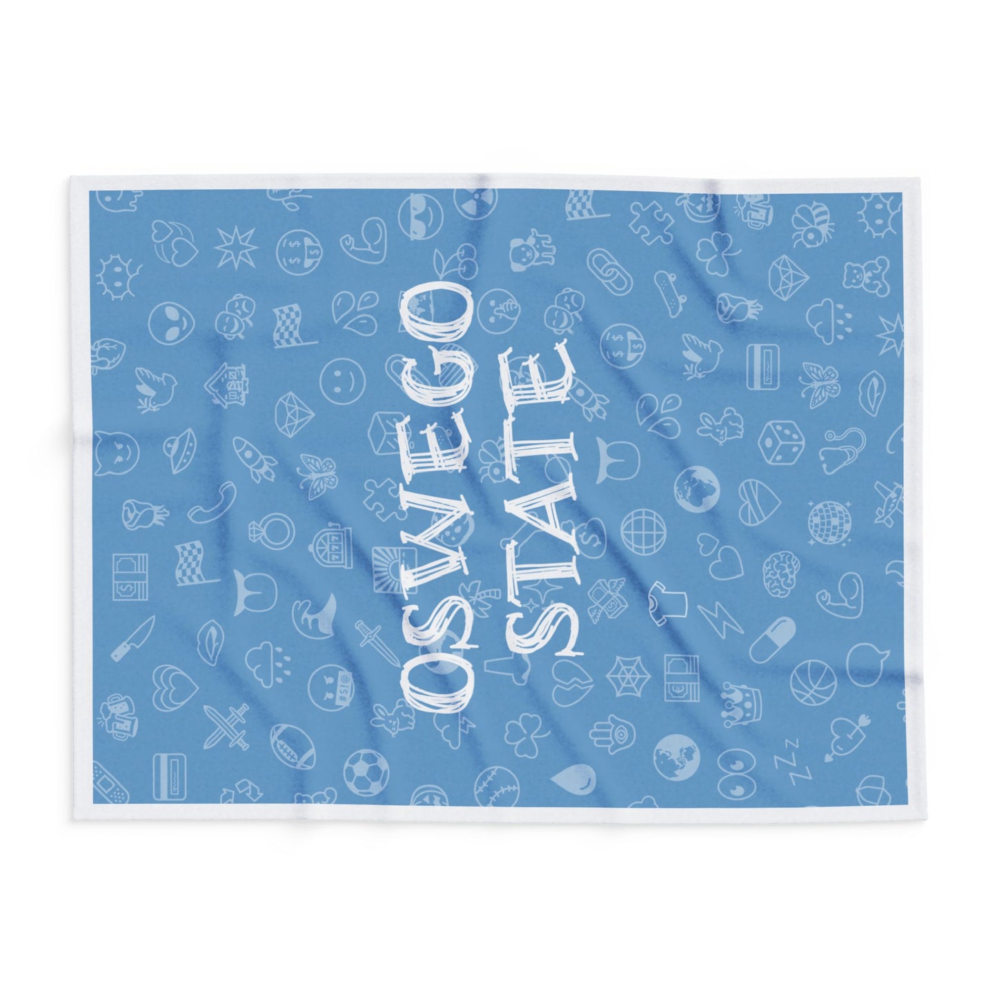 Oswego State Arctic Fleece Blanket