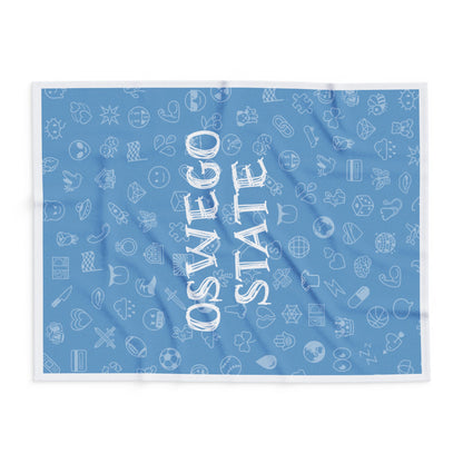 Oswego State Arctic Fleece Blanket