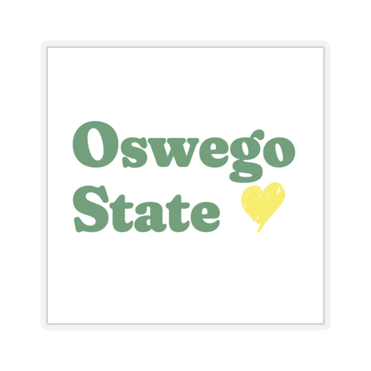 Oswego State Sticker