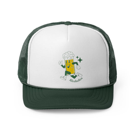 Alcoholic Trucker Cap