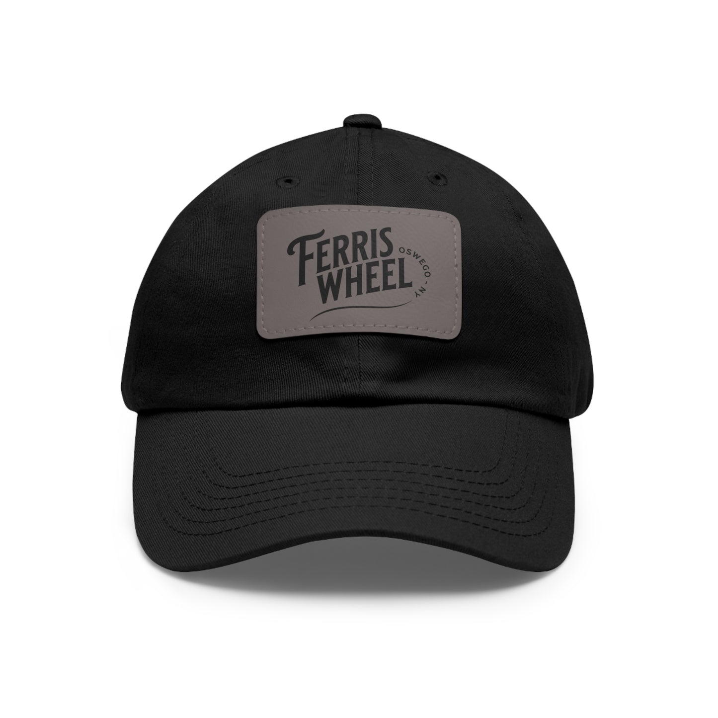 Ferris Dad Hat with Leather Patch