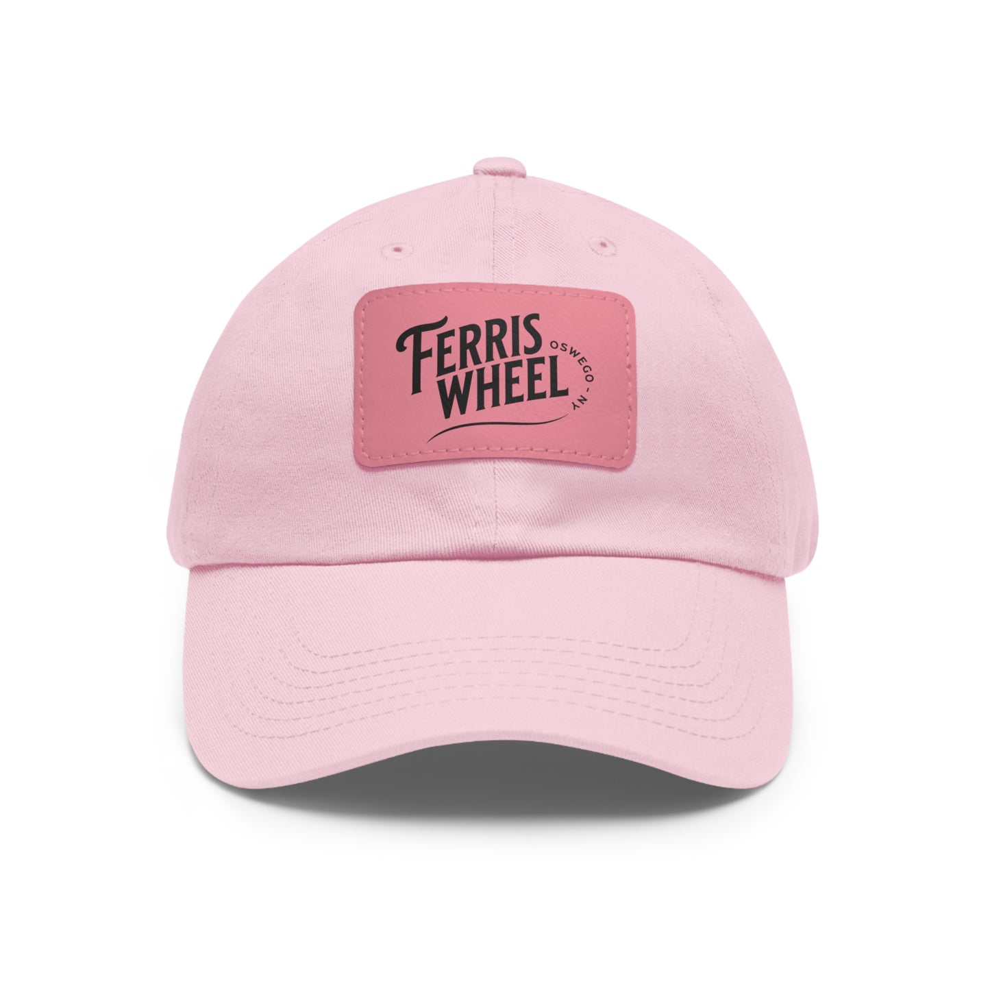 Ferris Dad Hat with Leather Patch