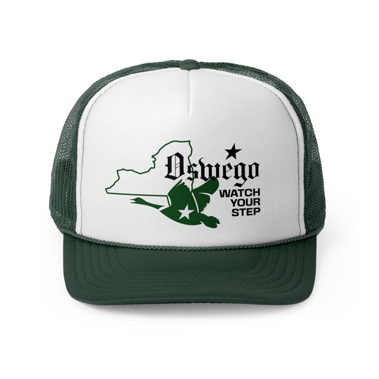 Oswego Mascot Trucker Cap