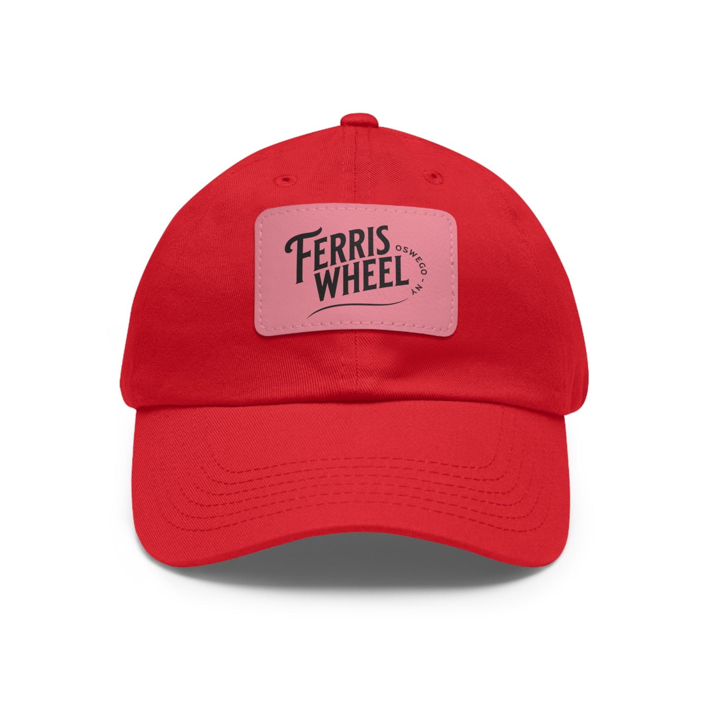 Ferris Dad Hat with Leather Patch