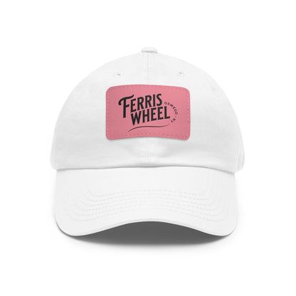 Ferris Dad Hat with Leather Patch