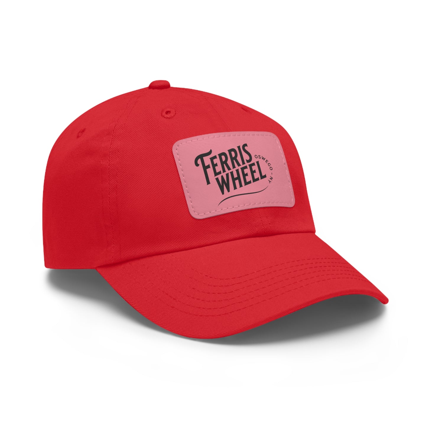 Ferris Dad Hat with Leather Patch