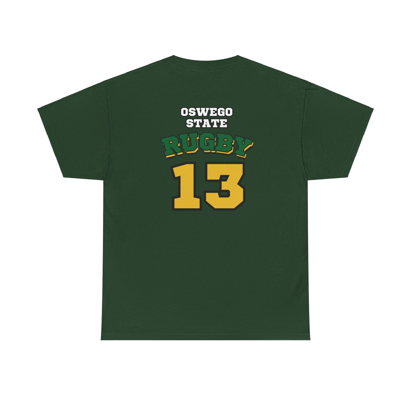 Oswego Rugby (#13) Heavy Cotton Tee