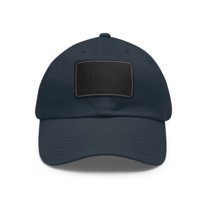 Ferris Dad Hat with Leather Patch