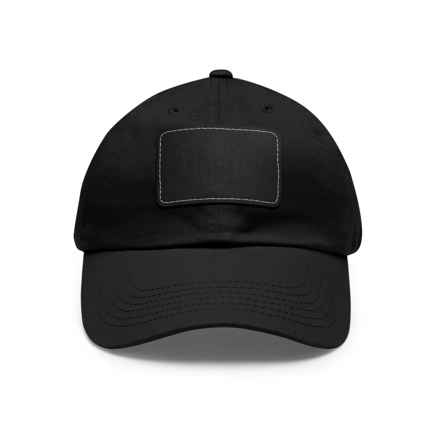 Ferris Dad Hat with Leather Patch