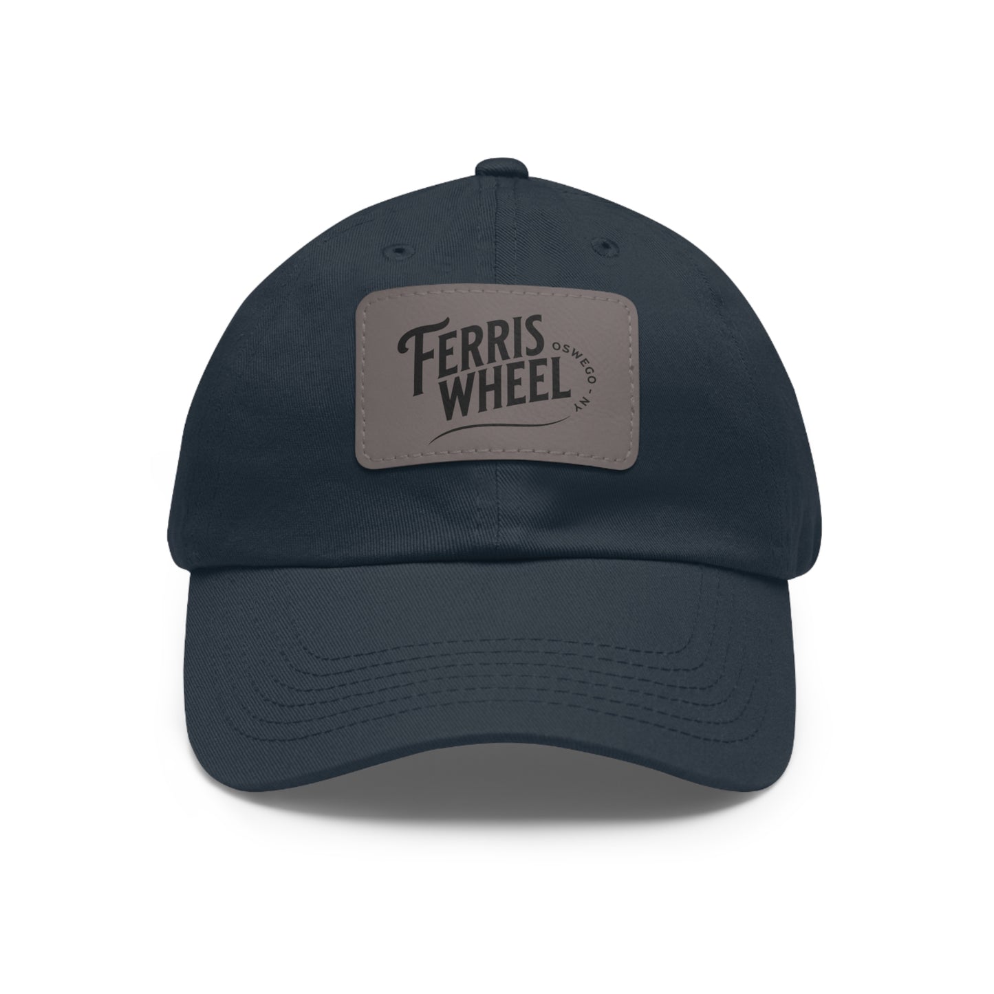 Ferris Dad Hat with Leather Patch