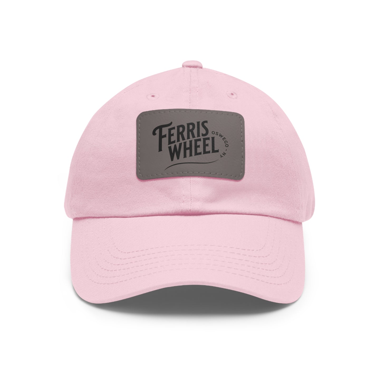 Ferris Dad Hat with Leather Patch