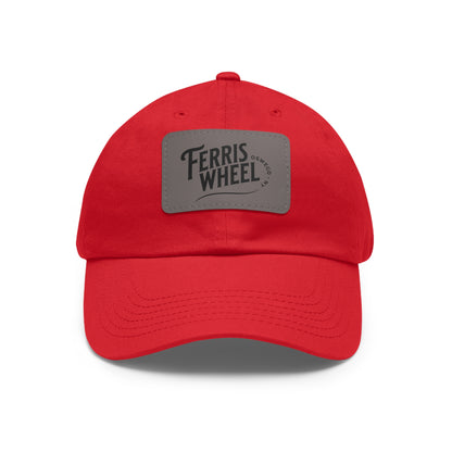 Ferris Dad Hat with Leather Patch