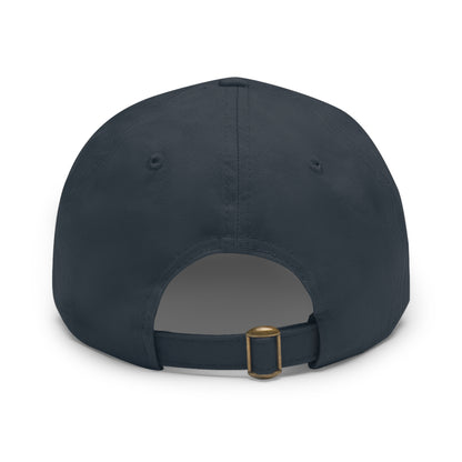 Ferris Dad Hat with Leather Patch