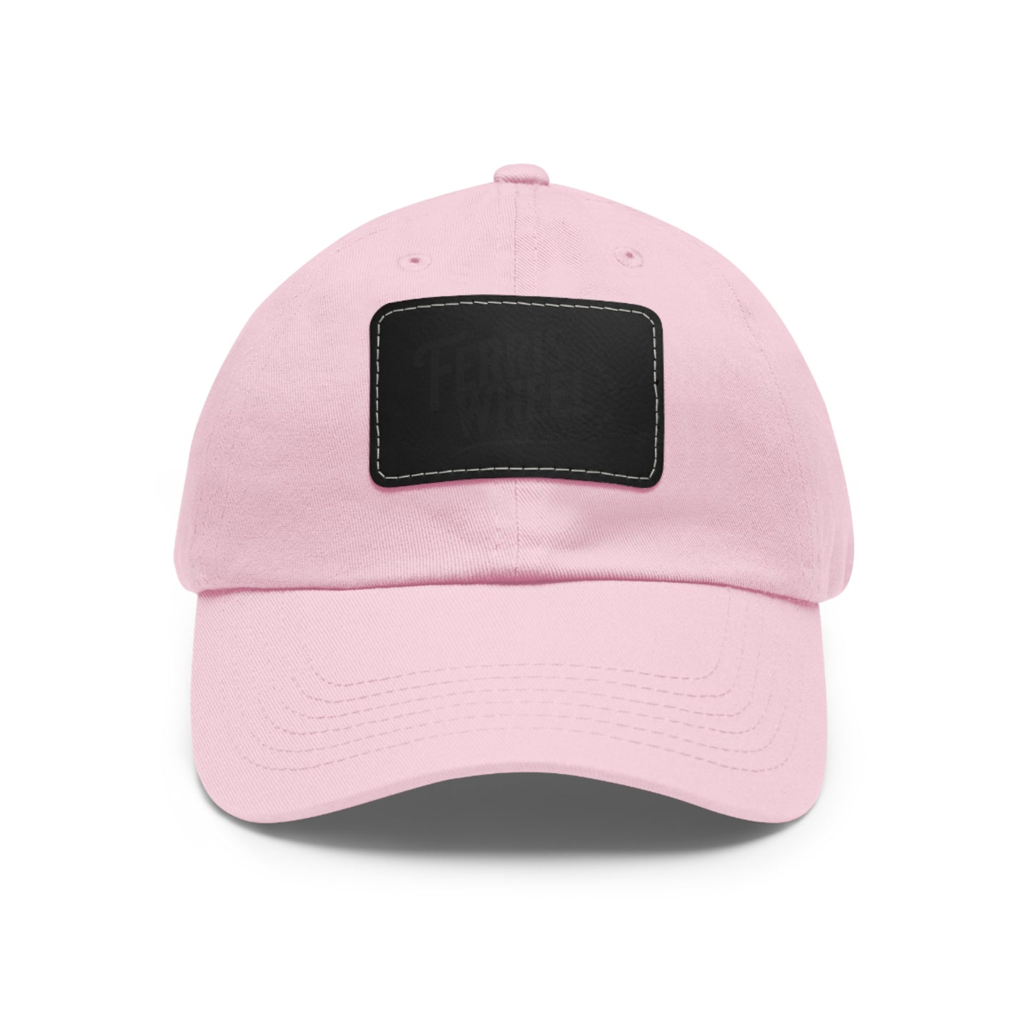 Ferris Dad Hat with Leather Patch