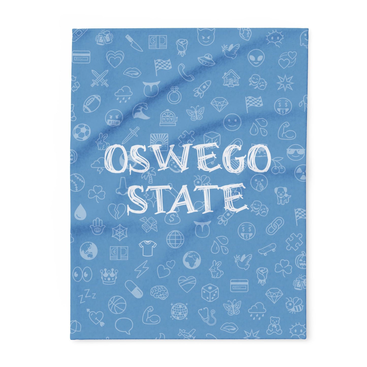 Oswego State Arctic Fleece Blanket