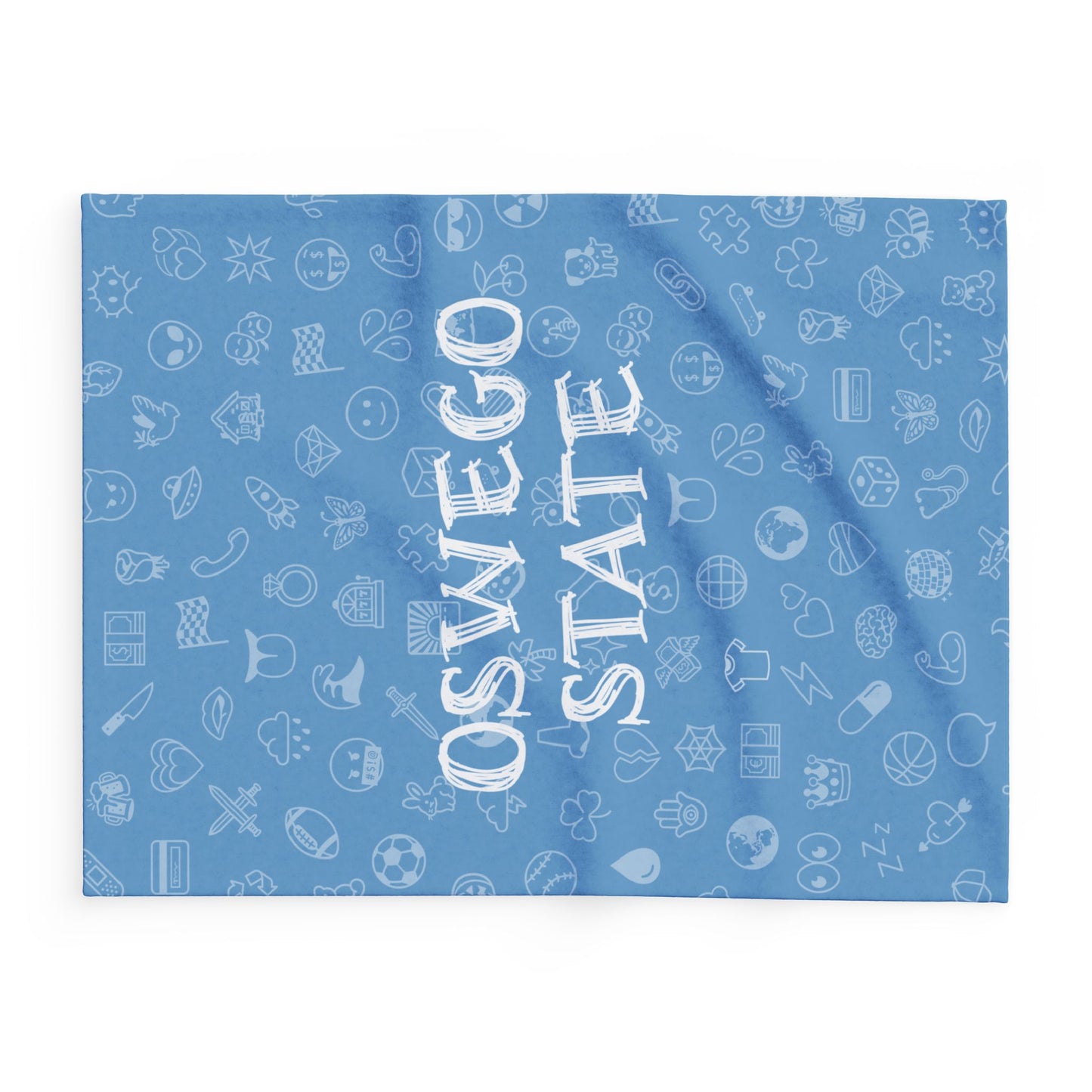 Oswego State Arctic Fleece Blanket