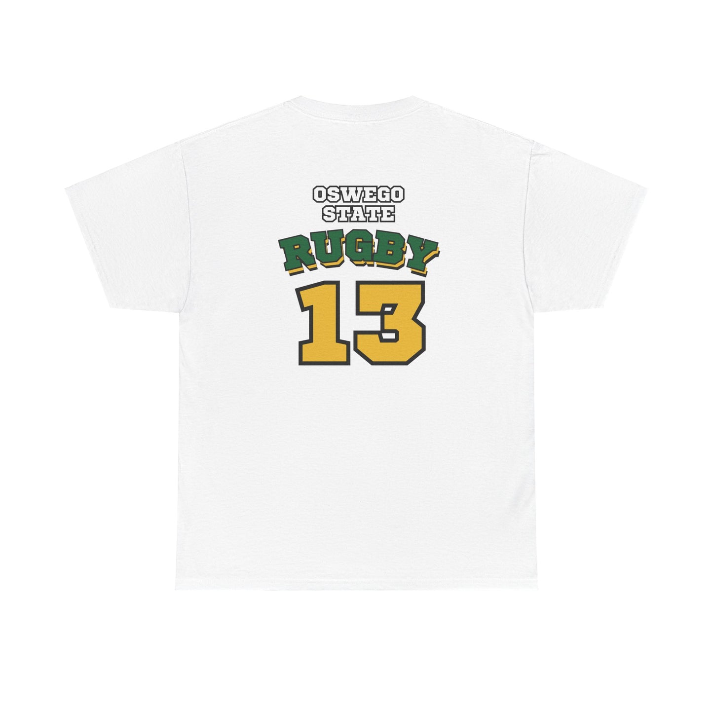 Oswego Rugby (#13) Heavy Cotton Tee