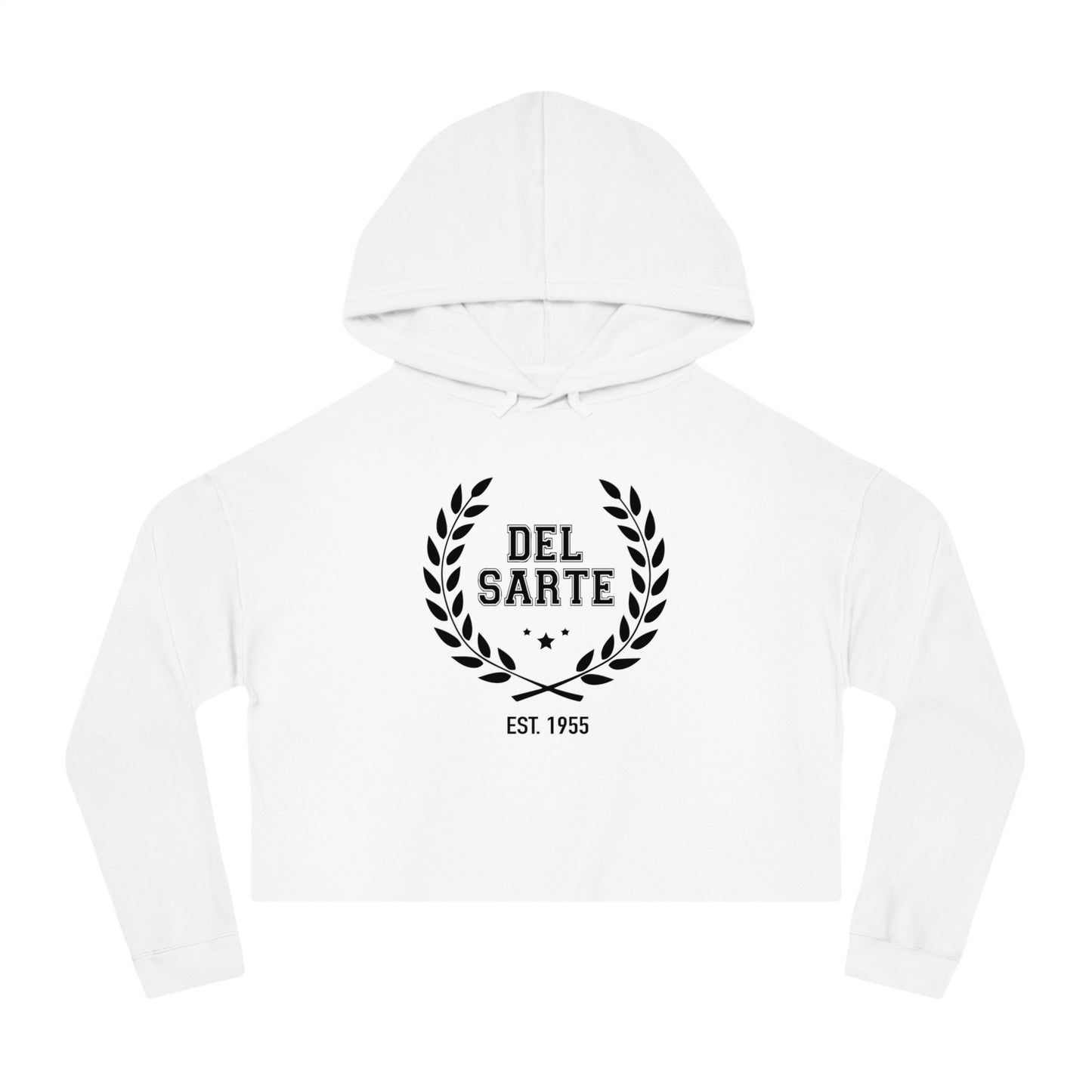 Del Sarte Varsity Cropped Hoodie