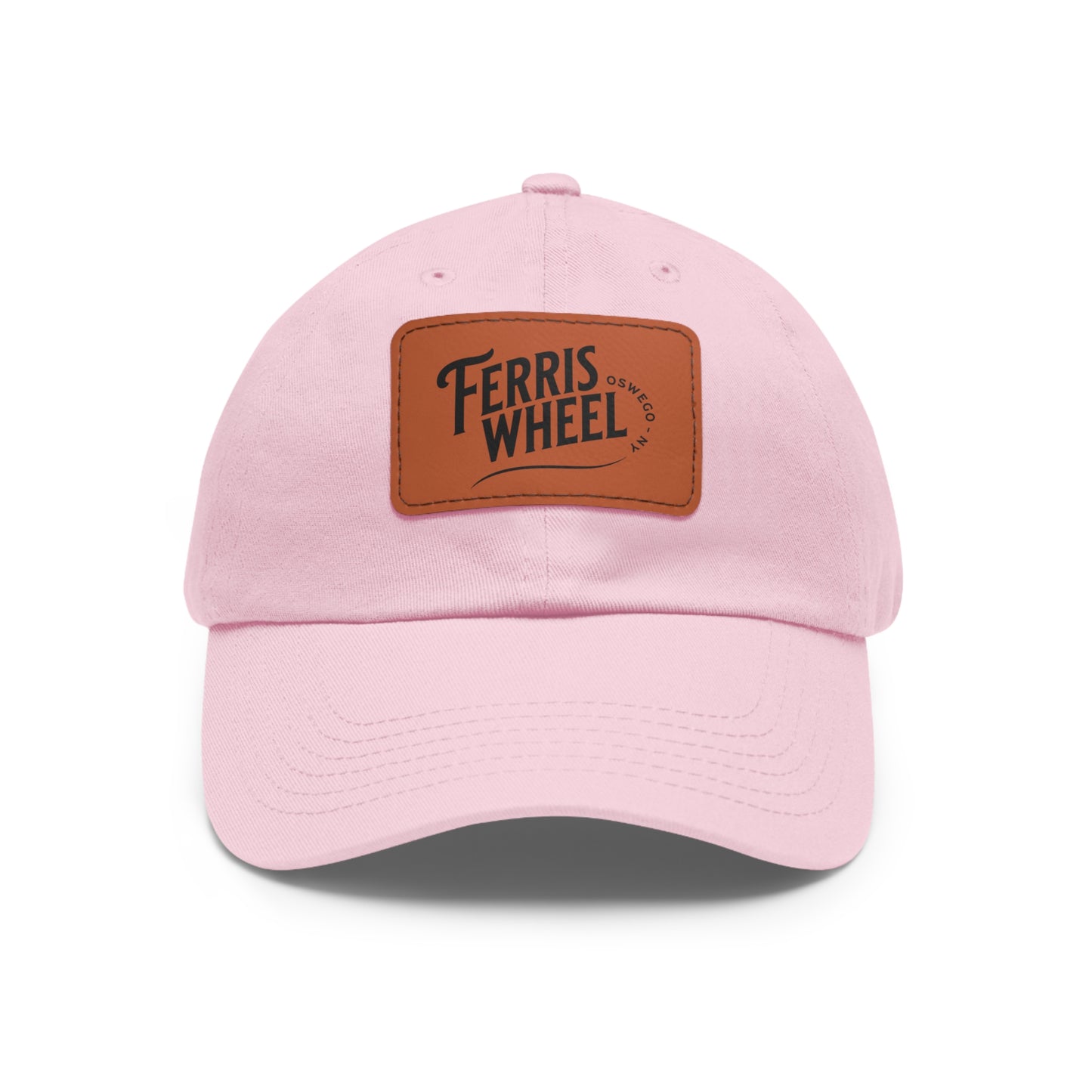 Ferris Dad Hat with Leather Patch