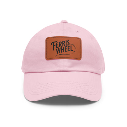 Ferris Dad Hat with Leather Patch