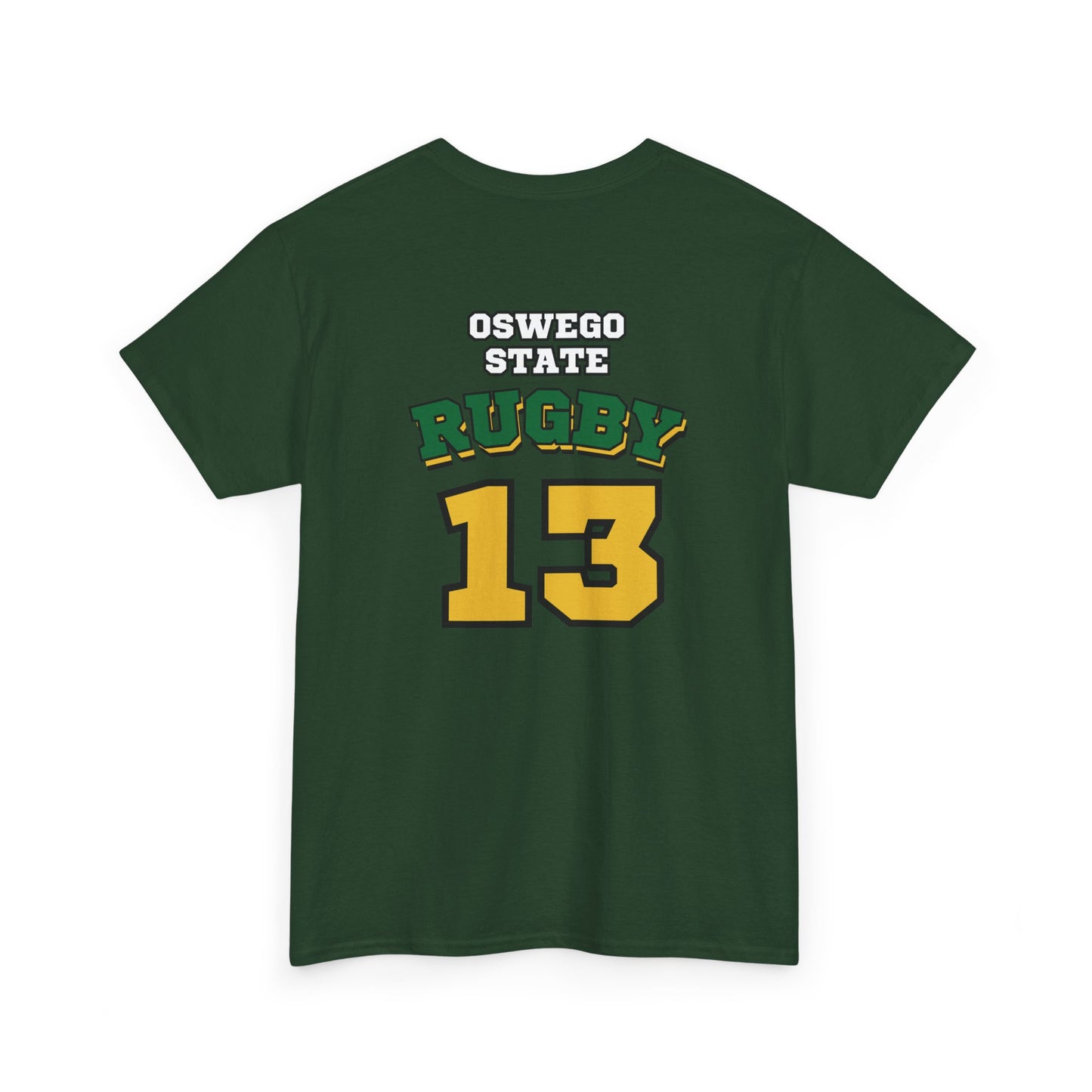 Oswego Rugby (#13) Heavy Cotton Tee