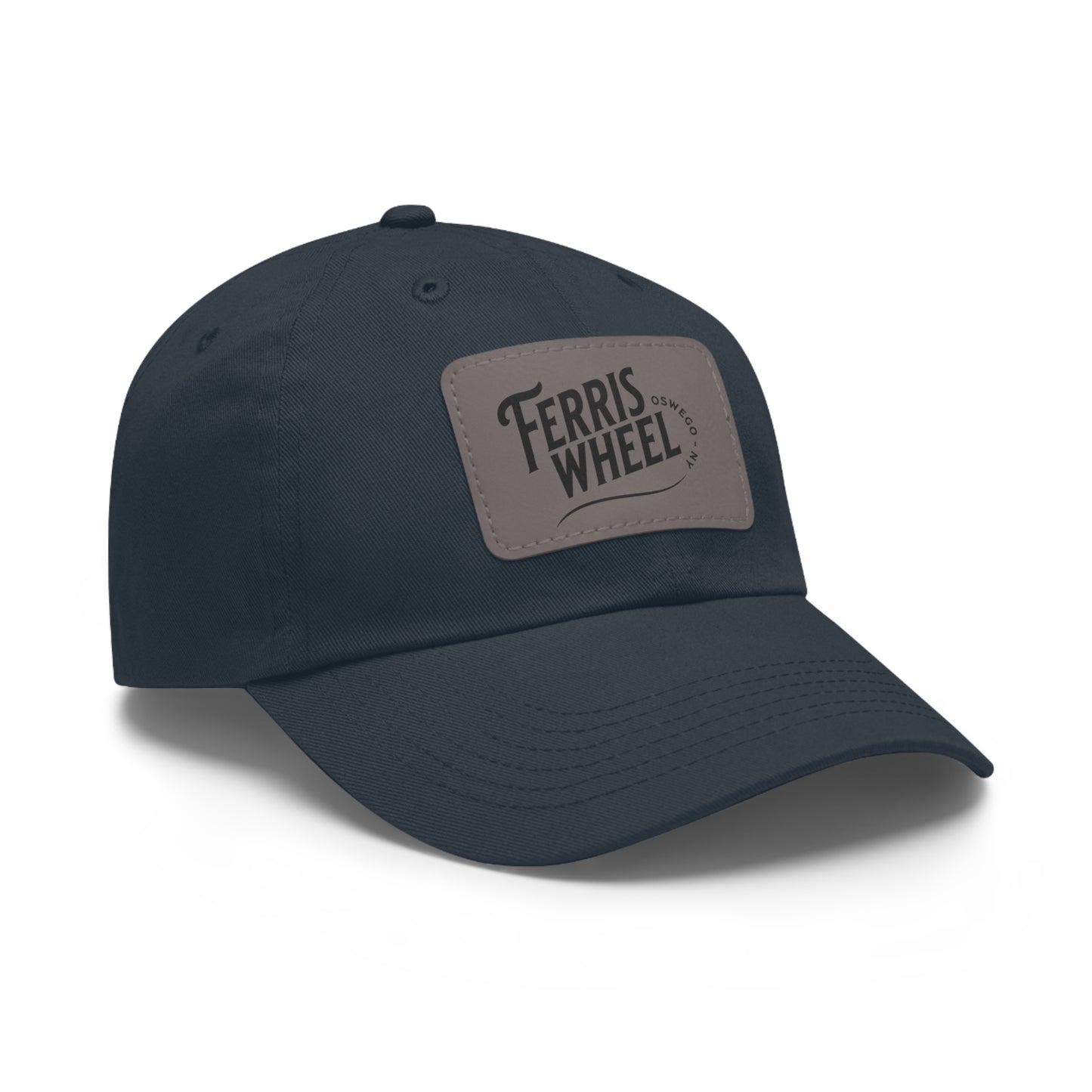 Ferris Dad Hat with Leather Patch