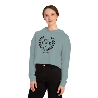 Del Sarte Varsity Cropped Hoodie