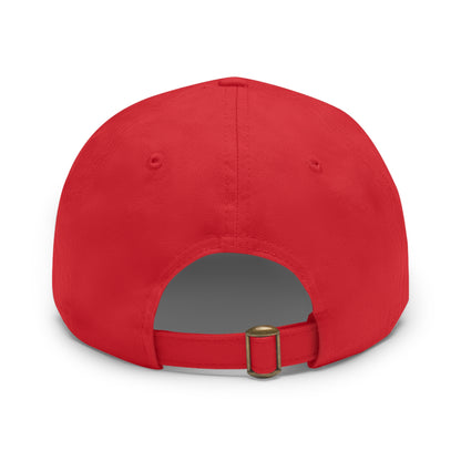 Ferris Dad Hat with Leather Patch