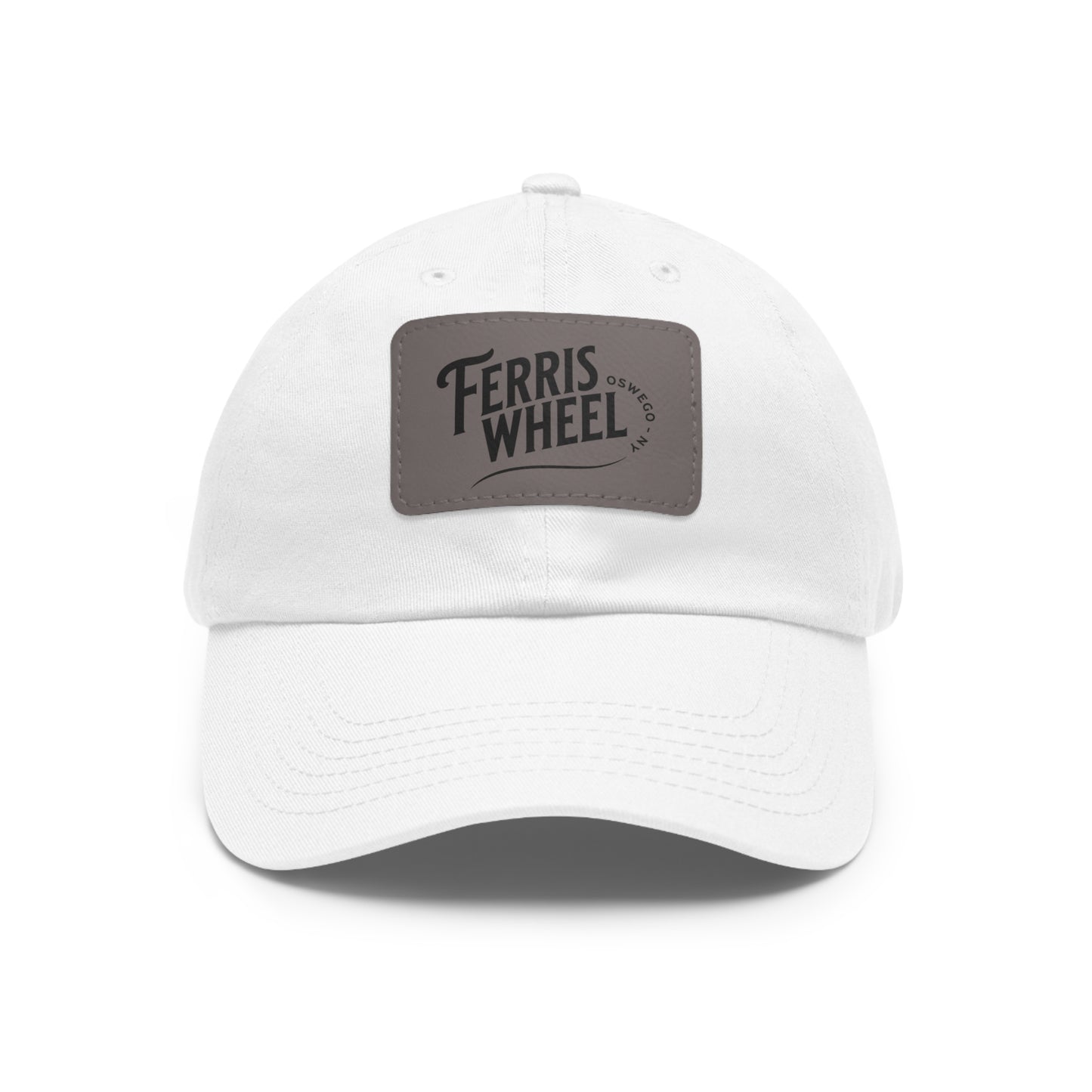 Ferris Dad Hat with Leather Patch