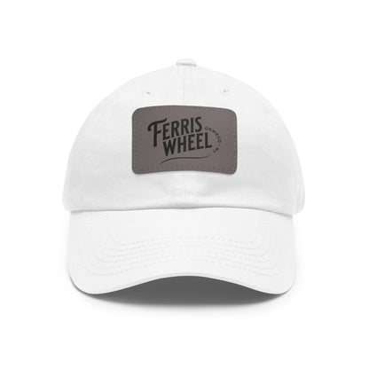 Ferris Dad Hat with Leather Patch