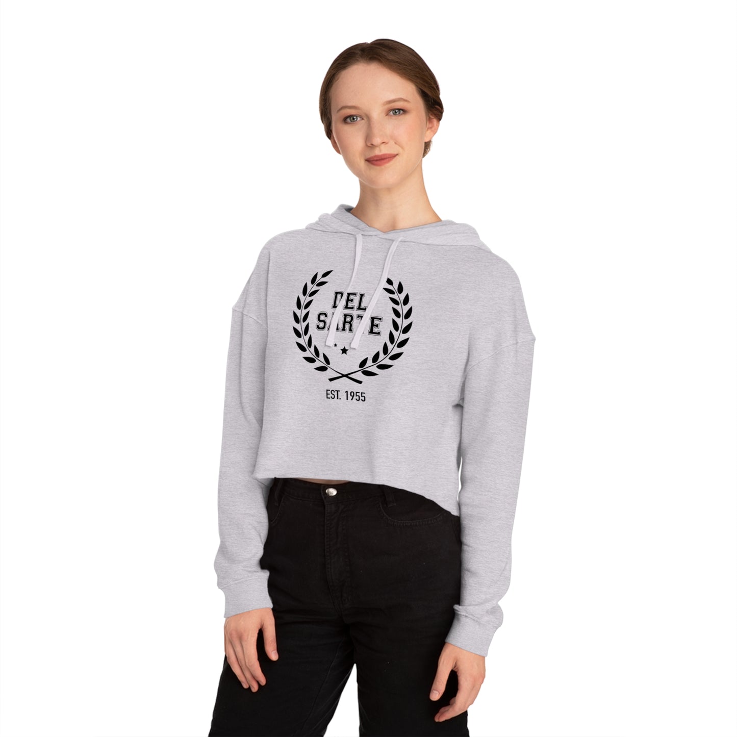 Del Sarte Varsity Cropped Hoodie