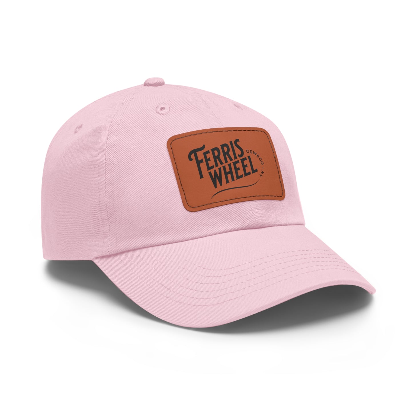 Ferris Dad Hat with Leather Patch