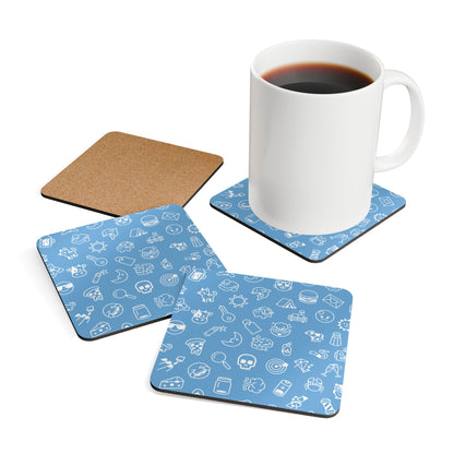 Corkwood Coaster Set